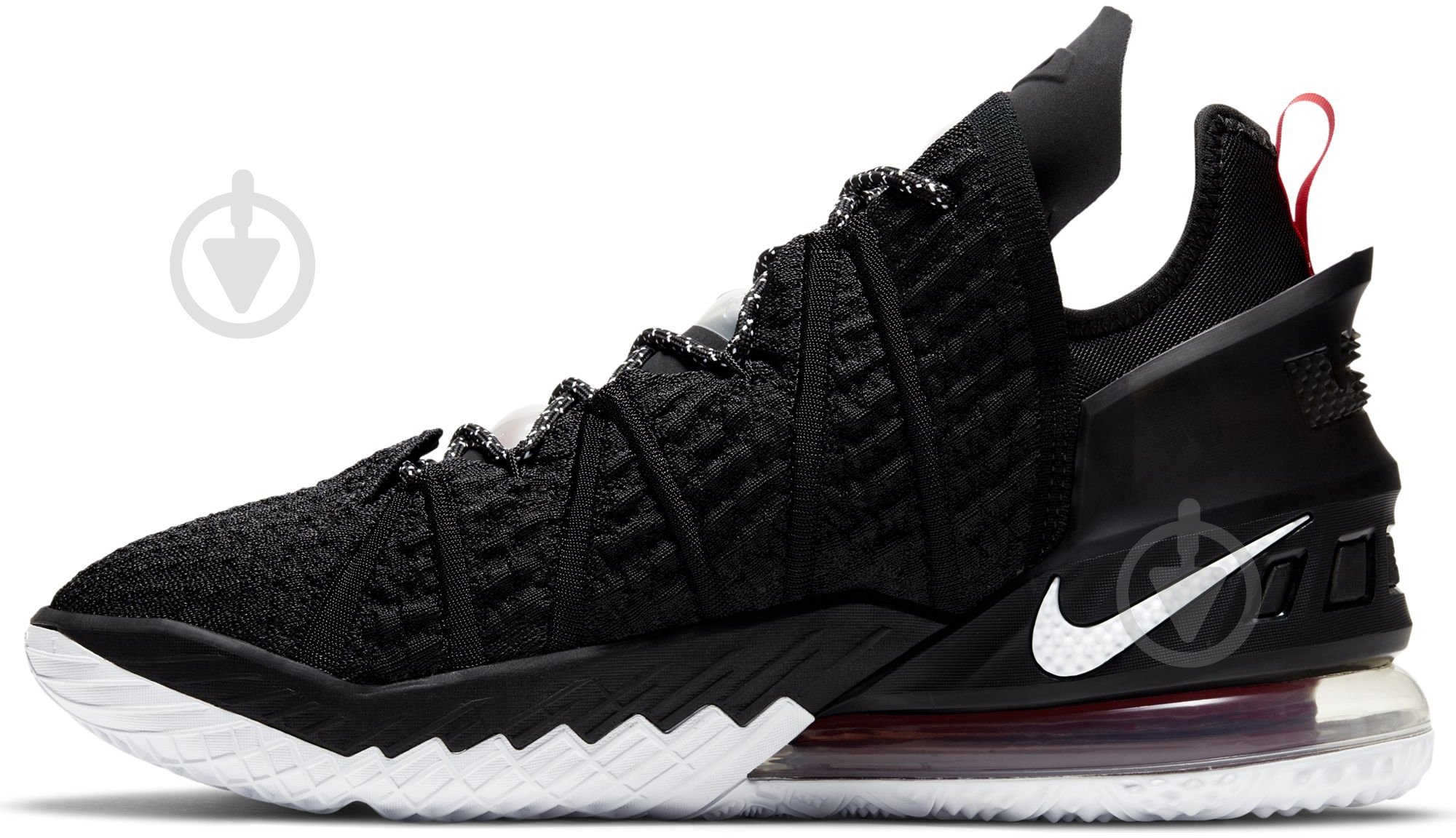 Кроссовки Nike LEBRON XVIII CQ9283-001 р.42,5 черно-белые - фото 6 Кроссовки Nike LEBRON XVIII CQ9283-001 р.42,5 черно-белые - фото 6