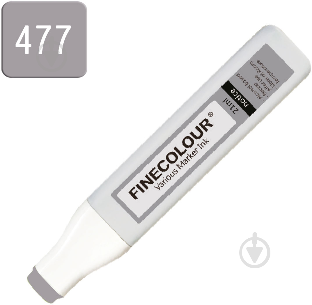 Заправка для маркера Refill Ink відтінковий сірий №6 EF900-477 FINECOLOUR 1 шт. - фото 2