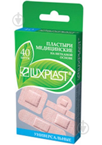 Набір пластирів Luxplast Універсальні на нетканій основі нестерильні 40 шт. - фото 1
