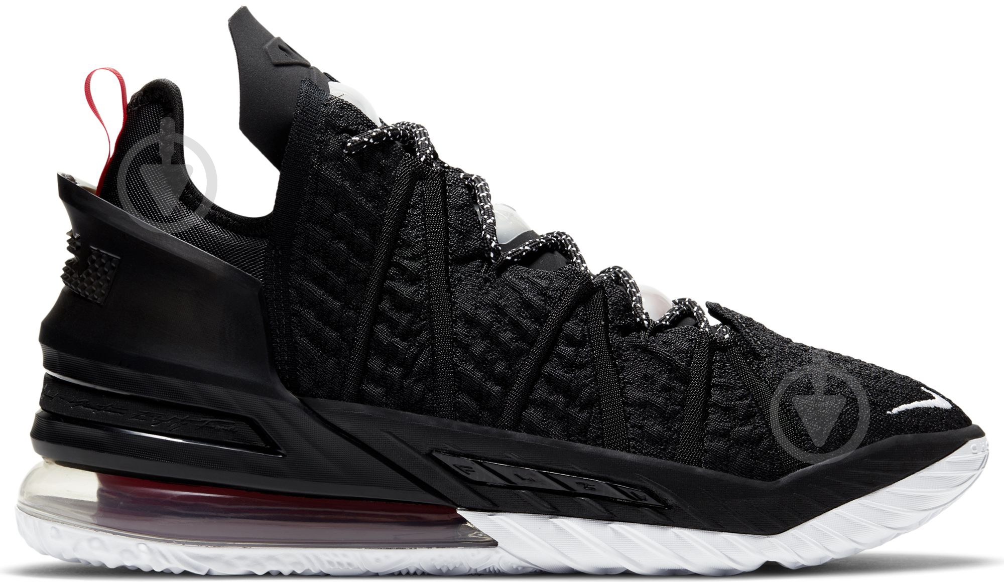 Кросівки Nike LEBRON XVIII CQ9283-001 р.43 чорно-білі - фото 3 Кросівки Nike LEBRON XVIII CQ9283-001 р.43 чорно-білі - фото 3