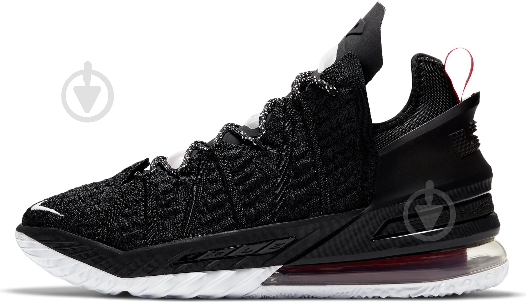Кросівки Nike LEBRON XVIII CQ9283-001 р.43 чорно-білі - фото 5 Кросівки Nike LEBRON XVIII CQ9283-001 р.43 чорно-білі - фото 5
