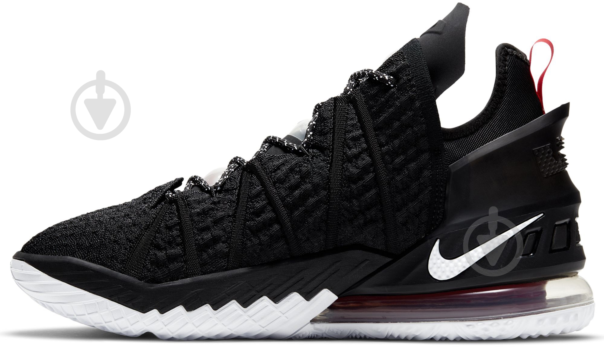 Кросівки Nike LEBRON XVIII CQ9283-001 р.43 чорно-білі - фото 6 Кросівки Nike LEBRON XVIII CQ9283-001 р.43 чорно-білі - фото 6