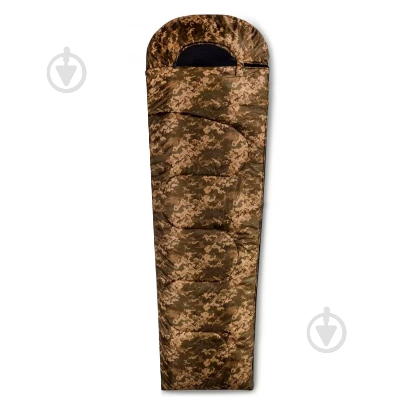 Спальный мешок GF Champion анатомической формы с капюшоном (флис), 190-56/79см, ( min -15 ° C / comfort +5 ° C / max +15 ° C) - фото 5