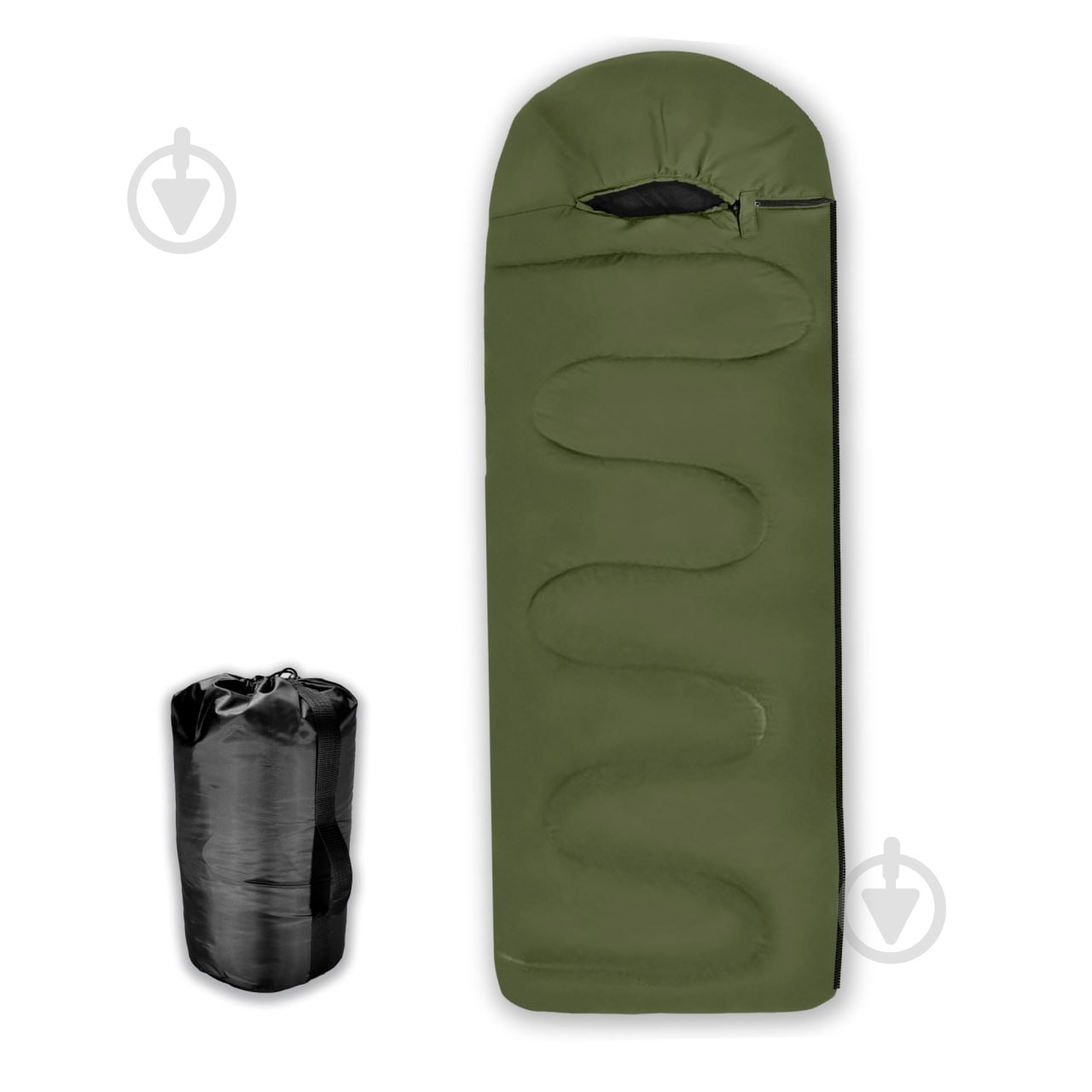 Спальний мішок GF Champion з капюшоном "Great XL" PE, 195*85см, min -12°C / 0°C / max +15°C - фото 3 Спальний мішок GF Champion з капюшоном "Great XL" PE, 195*85см, min -12°C / 0°C / max +15°C - фото 3