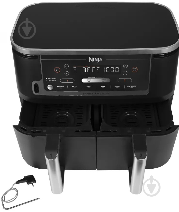 ВИТРИНА! Мультипечь NINJA Foodi MAX с системой Smart Cook AF451EU - фото 3 ВИТРИНА! Мультипечь NINJA Foodi MAX с системой Smart Cook AF451EU - фото 3