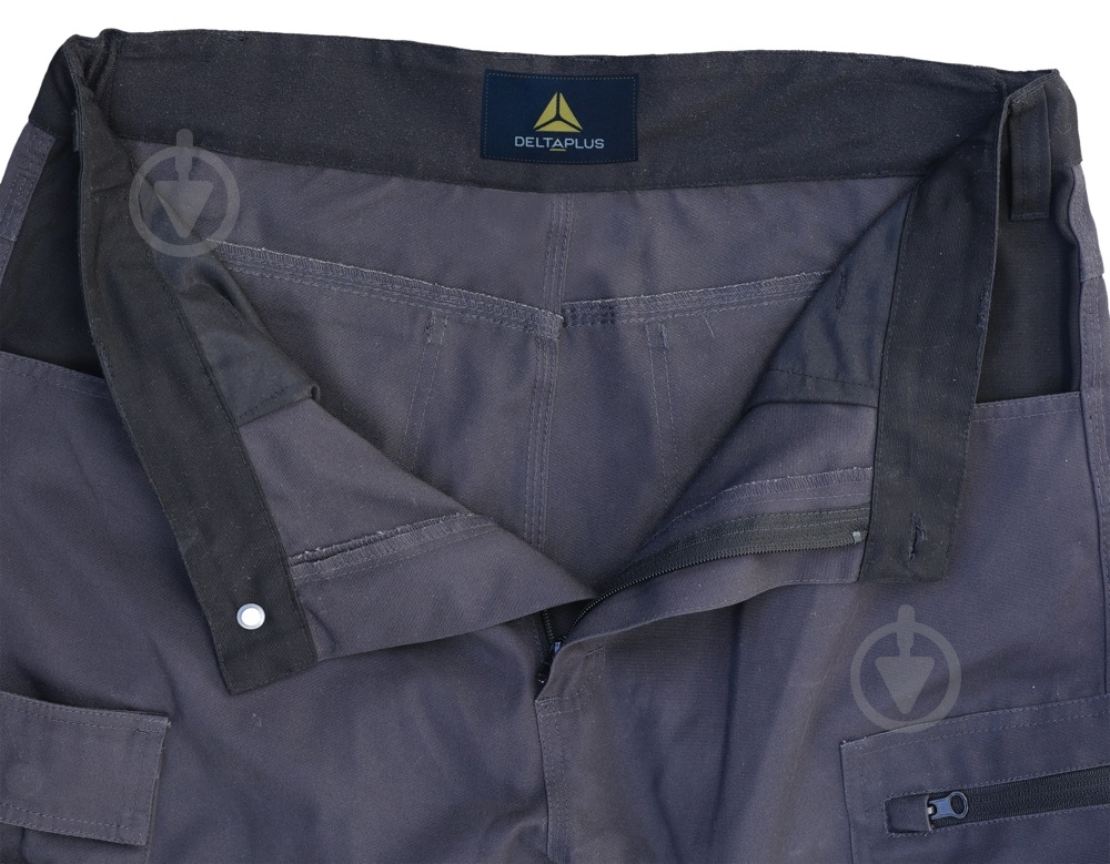 Брюки рабочие Delta Plus M5 CORDURA р. L M5PA3GNGT серо-черный - фото 6