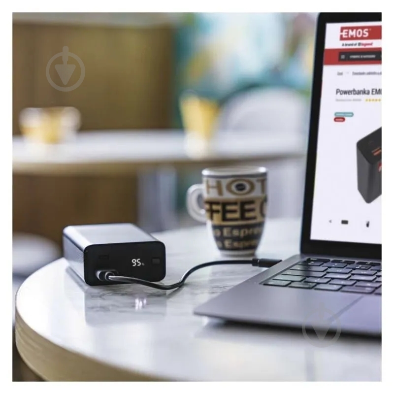 Повербанк Emos 20000 mAh black (B0560B) 65 W PD - фото 6
