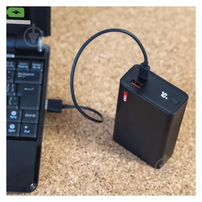 Повербанк Emos 20000 mAh black (B0560B) 65 W PD - фото 7