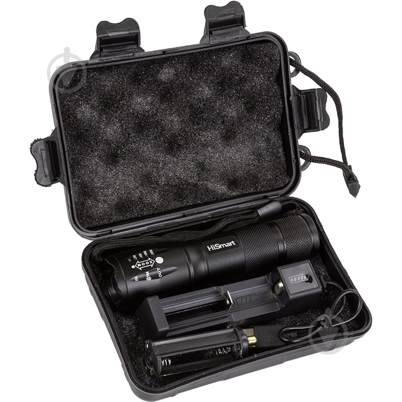 Фонарь HiSmart Ручной 1000 люмен, 10W 1000 Lm AA620142 - фото 2