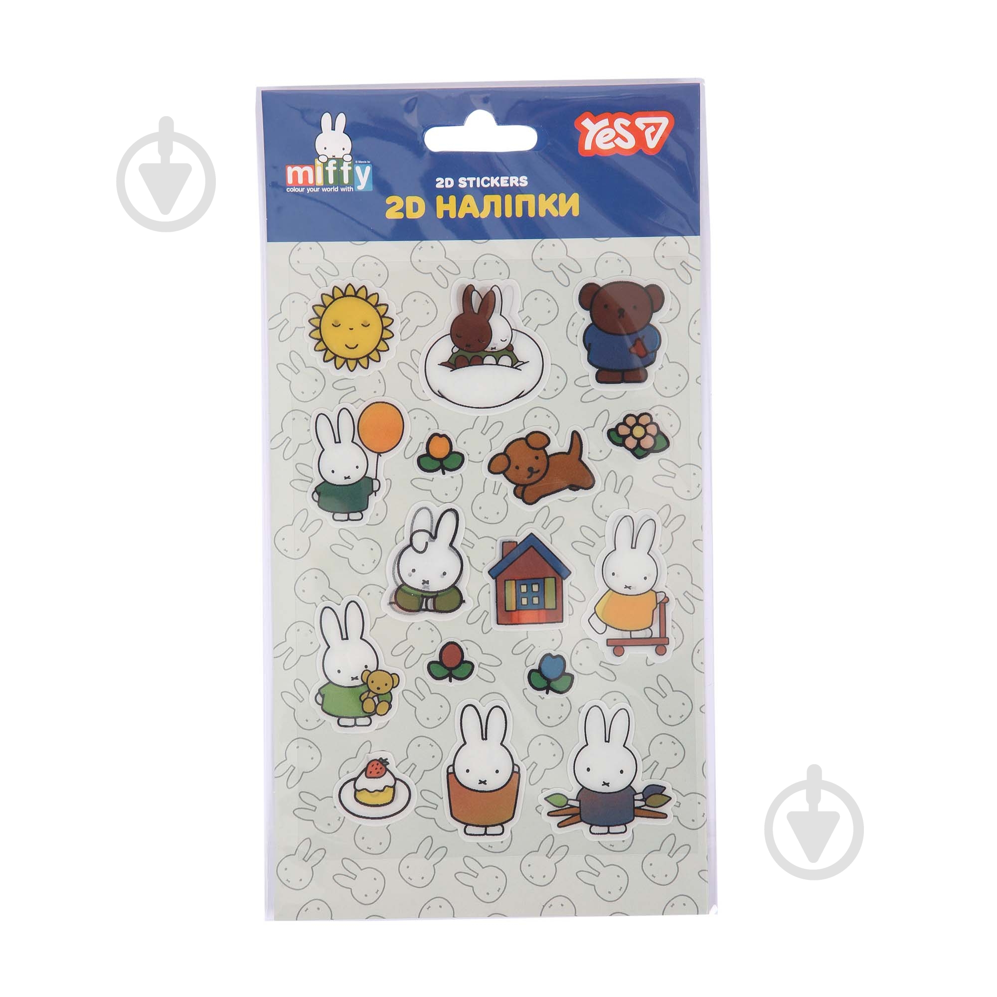 Набор наклеек YES 2D Miffy 708538 - фото 3 Набор наклеек YES 2D Miffy 708538 - фото 3