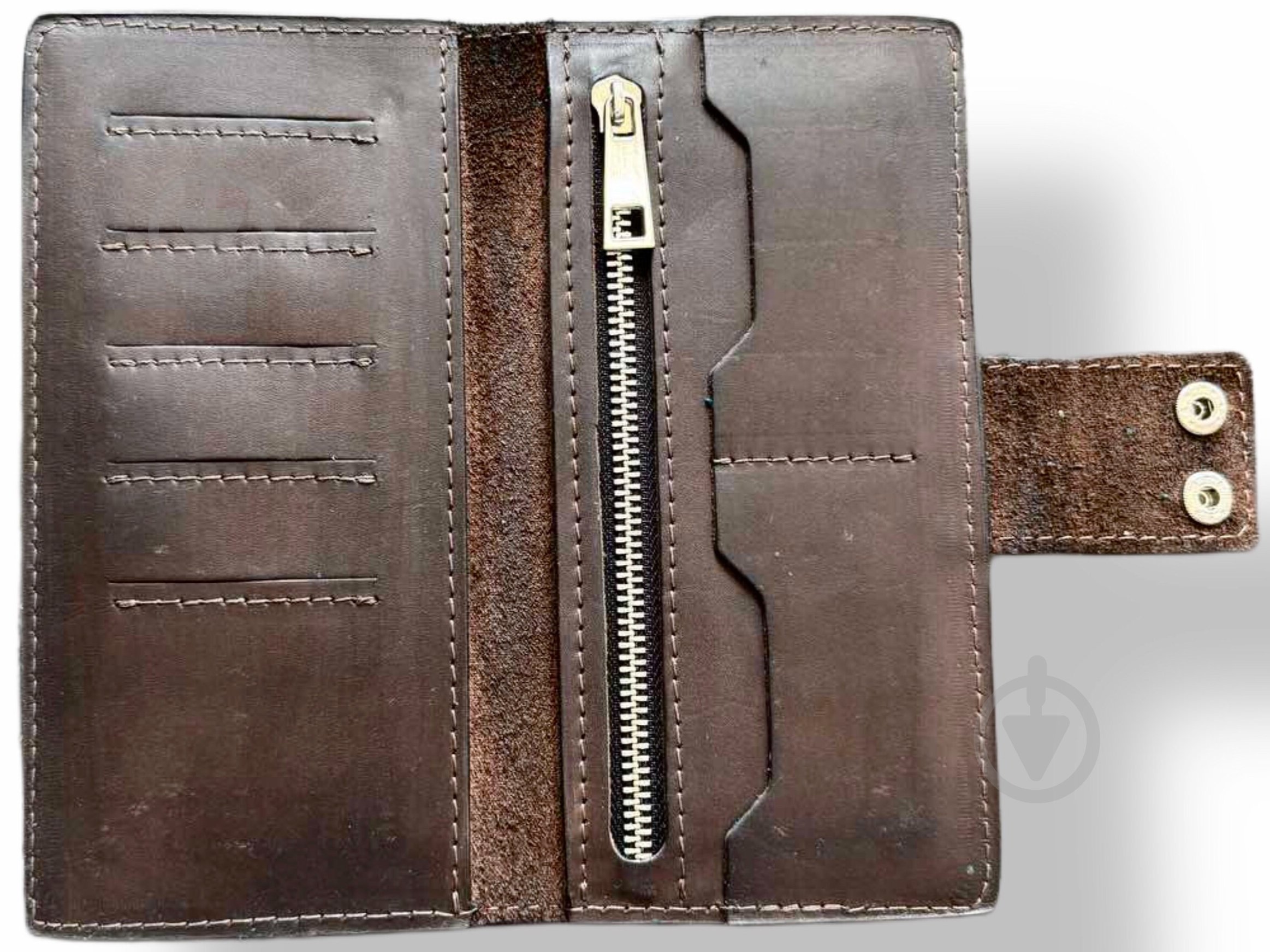 Кошелек LUCEM Салем темно-коричневый - фото 2