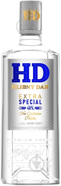 Водка Хлебный дар Особенная 40% 0,5 л - фото 1