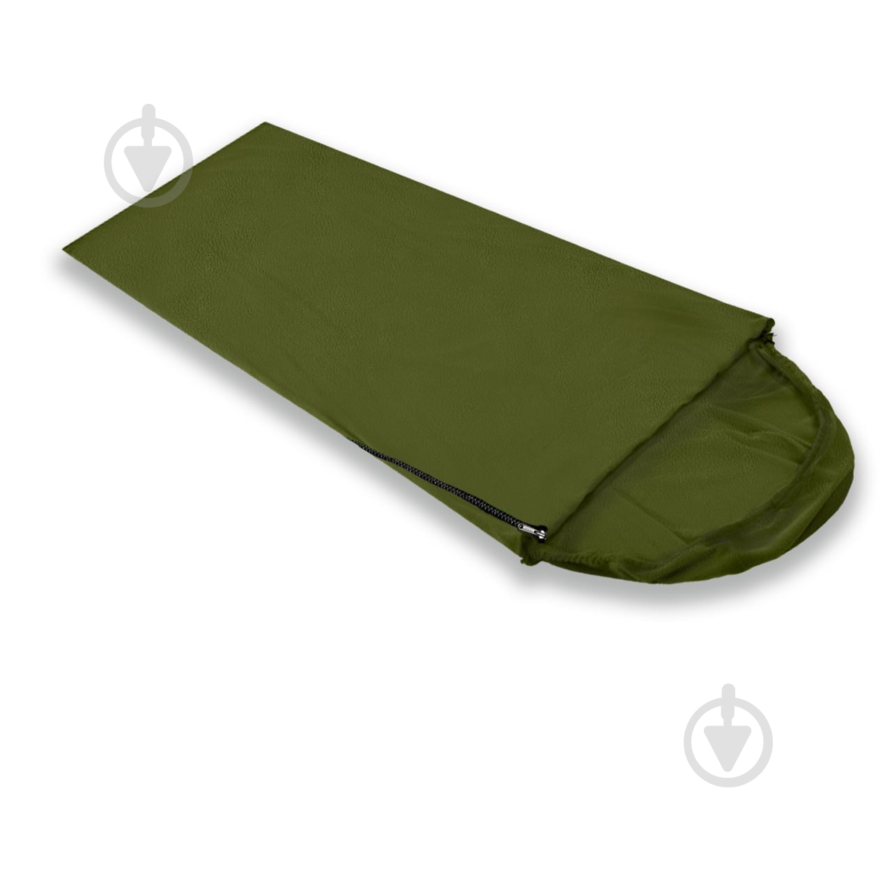 Спальник GF Champion Вкладыш с капюшоном флисовый для спального мешка, 280 г/м², 200*75см - фото 1