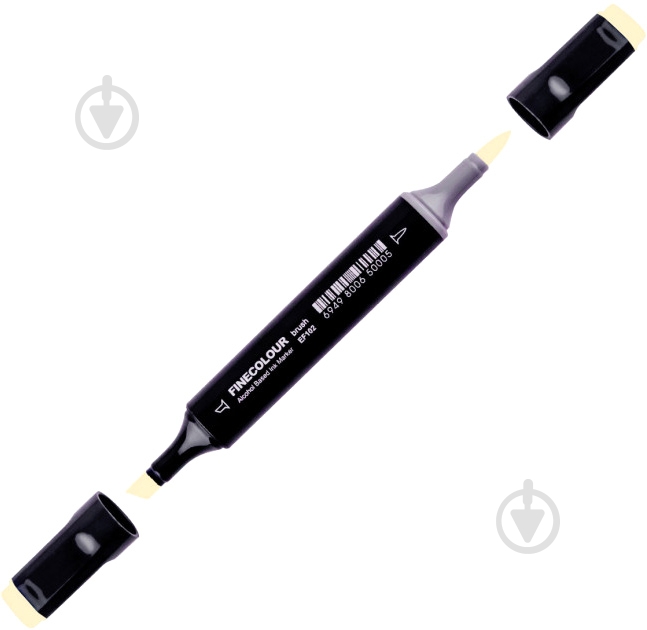 Маркер спиртовий FINECOLOUR Brush-mini EF103-1 жовтець - фото 1 Маркер спиртовий FINECOLOUR Brush-mini EF103-1 жовтець - фото 1