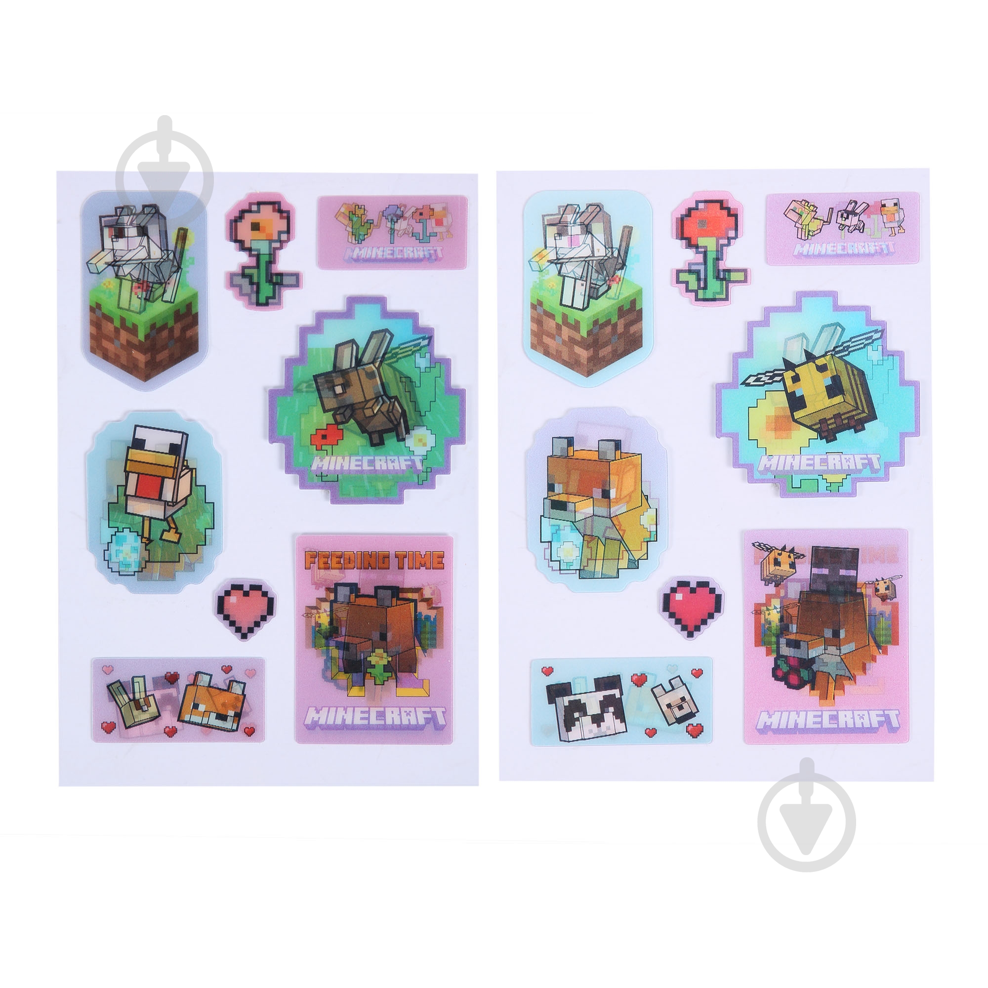 Набор наклеек YES 2D Minecraft Spring Cute 708533 - фото 6