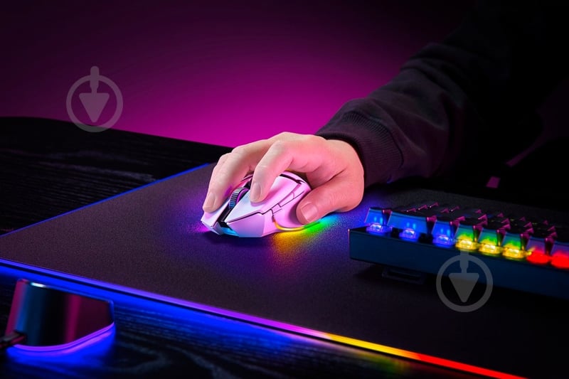 Мышь Razer Basilisk V3 PRO Wireless white (RZ01-04620200-R3G1) - фото 8 Мышь Razer Basilisk V3 PRO Wireless white (RZ01-04620200-R3G1) - фото 8