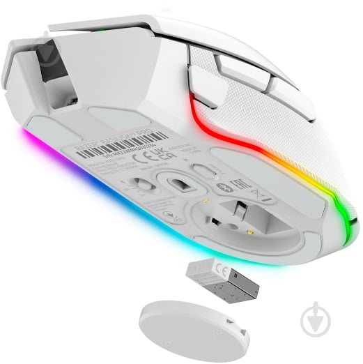 Мышь Razer Basilisk V3 PRO Wireless white (RZ01-04620200-R3G1) - фото 5 Мышь Razer Basilisk V3 PRO Wireless white (RZ01-04620200-R3G1) - фото 5