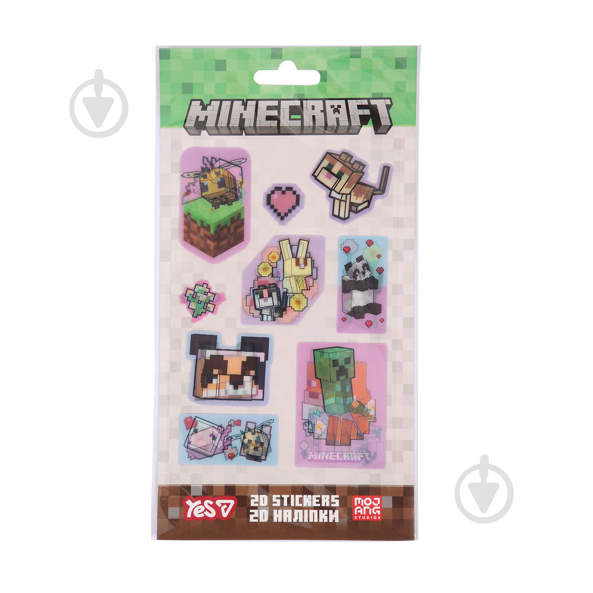 Набор наклеек YES 2D Minecraft Spring 708532 - фото 3