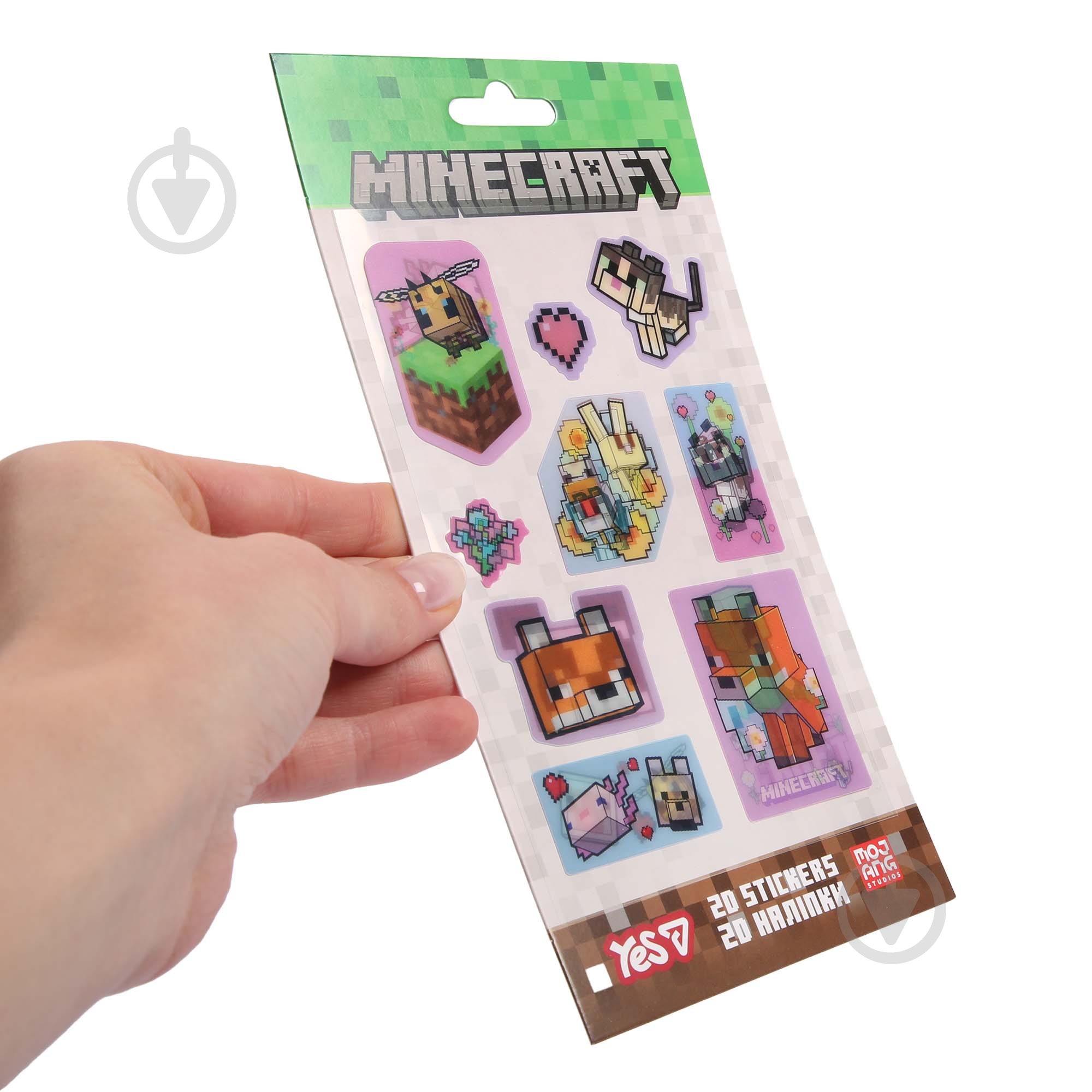 Набор наклеек YES 2D Minecraft Spring 708532 - фото 5