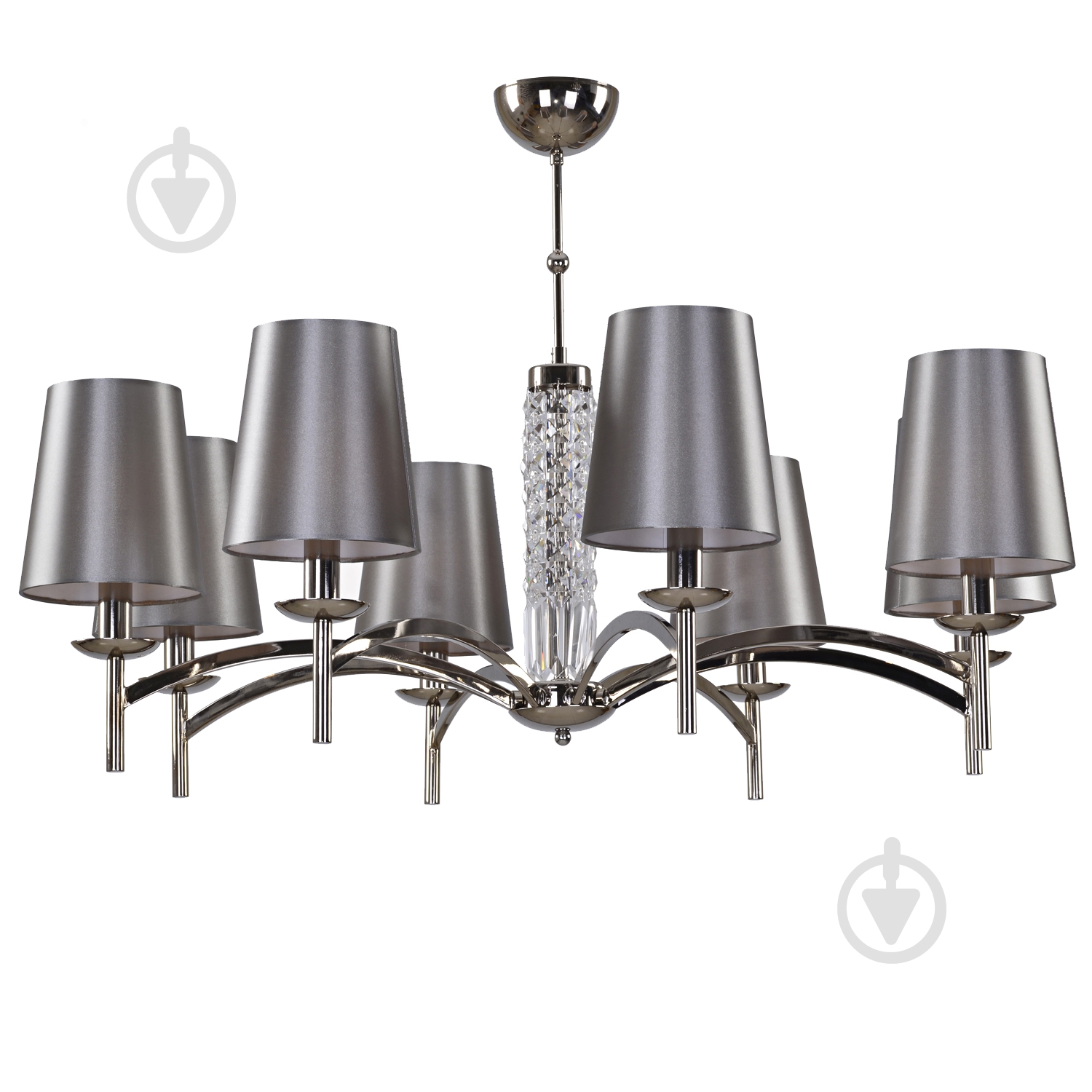 Люстра потолочная Victoria Lighting 8x40 Вт E14 хром Lorella/SP8 - фото 1