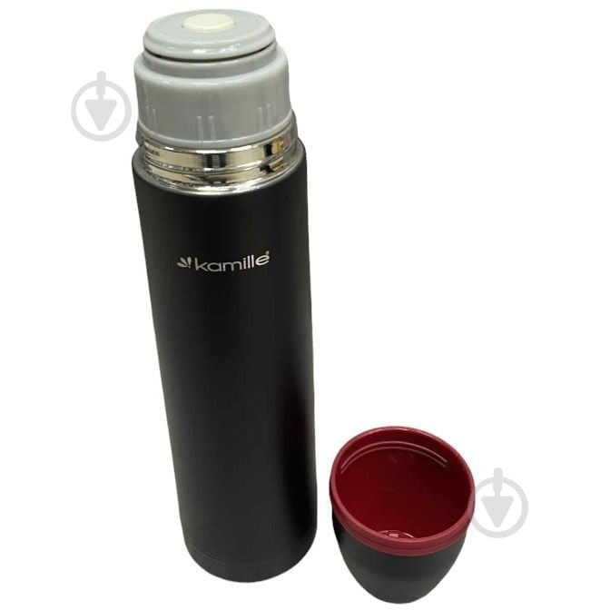 Термос Kamille 1 л KM-2059B-RD - фото 2