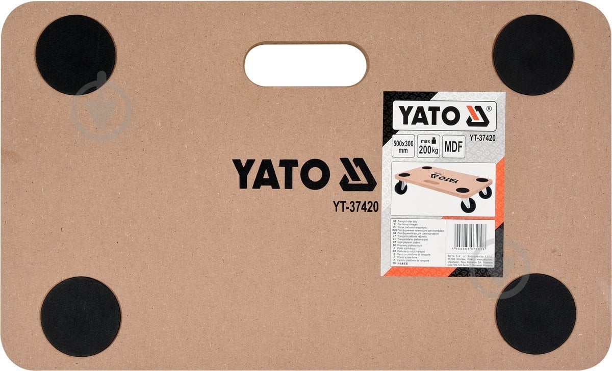 Платформа YATO 500х300х18 мм YT-37420 - фото 3