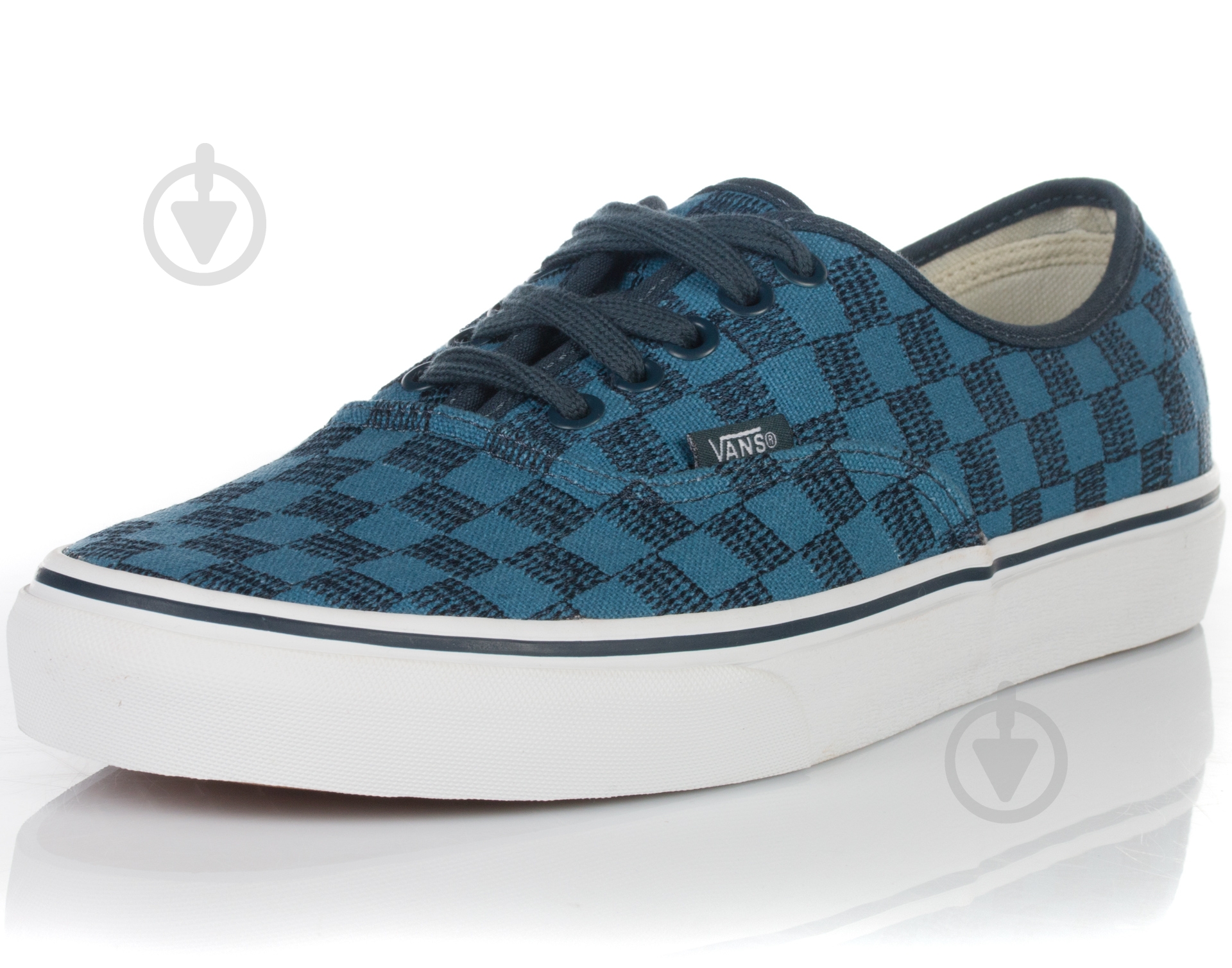 Кеди Vans U_Authentic_(Stitch_Checker) V004MLJPK р.42 синій - фото 2