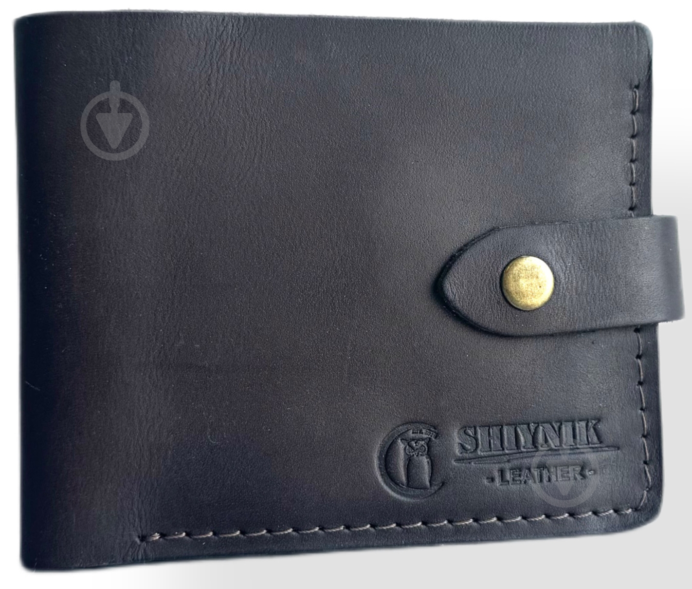 Кошелек LUCEM "Либідь" черный коричневый - фото 1