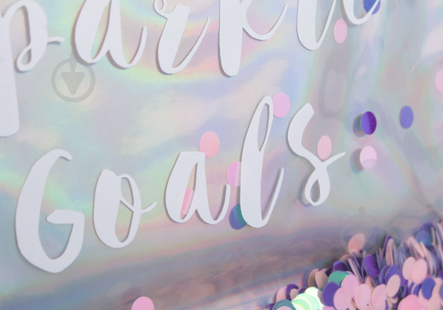 Пенал школьный Sparkle Goals серебристый - фото 3 Пенал школьный Sparkle Goals серебристый - фото 3