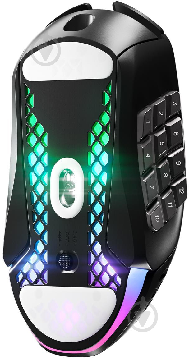 Мышь SteelSeries Aerox 9 Wireless black (SS62618) - фото 6