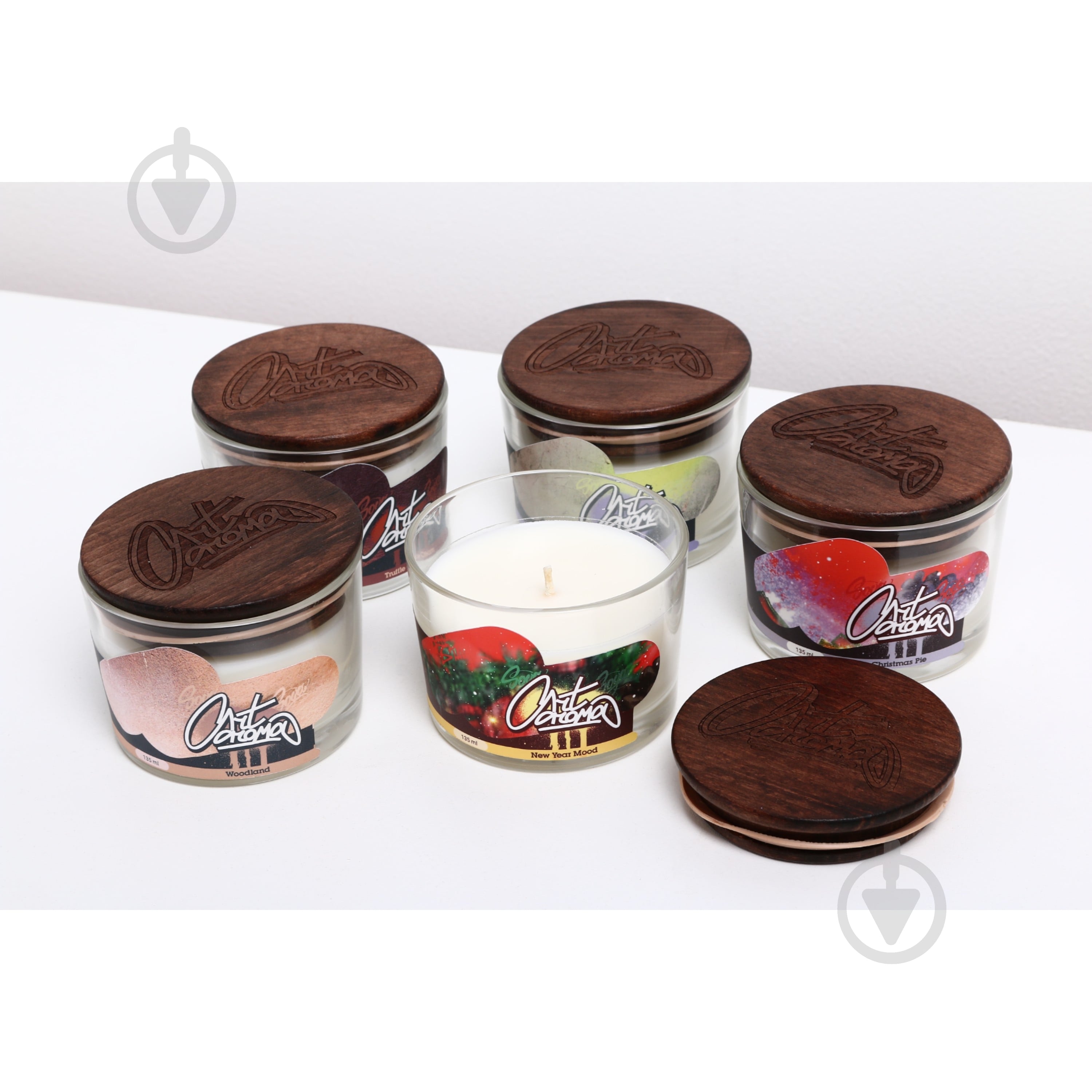 Свеча ароматическая ArtAroma Christmas pie 135мл - фото 3 Свеча ароматическая ArtAroma Christmas pie 135мл - фото 3