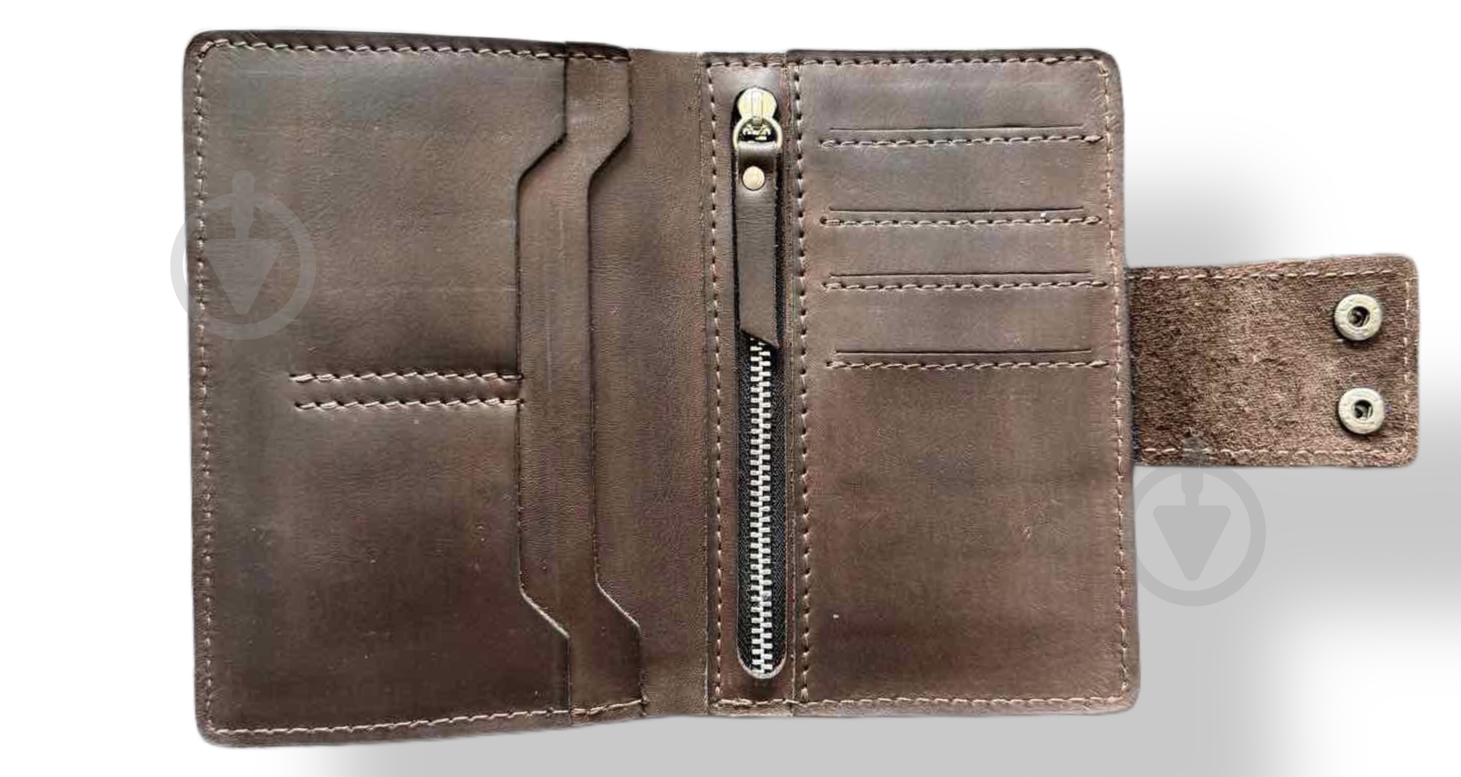 Кошелек LUCEM Харлей темно-коричневый - фото 2 Кошелек LUCEM Харлей темно-коричневый - фото 2