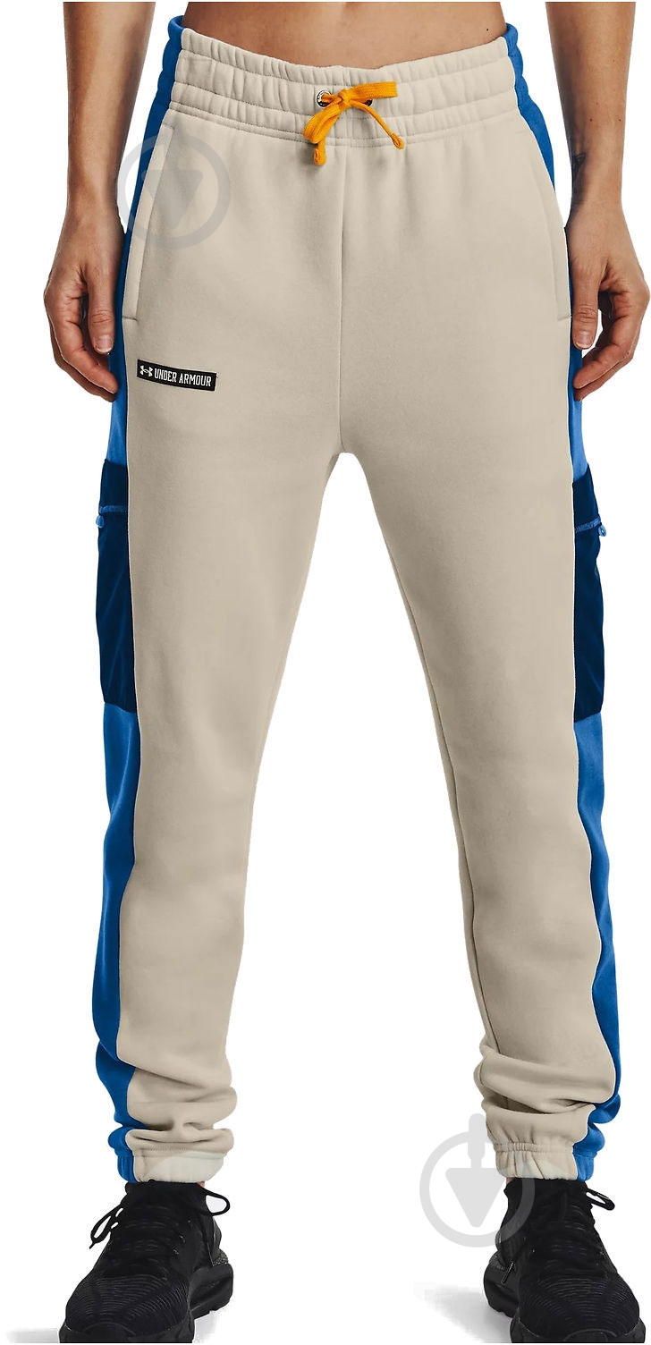 Брюки Under Armour 1371069-279 р. XS бежевый - фото 2