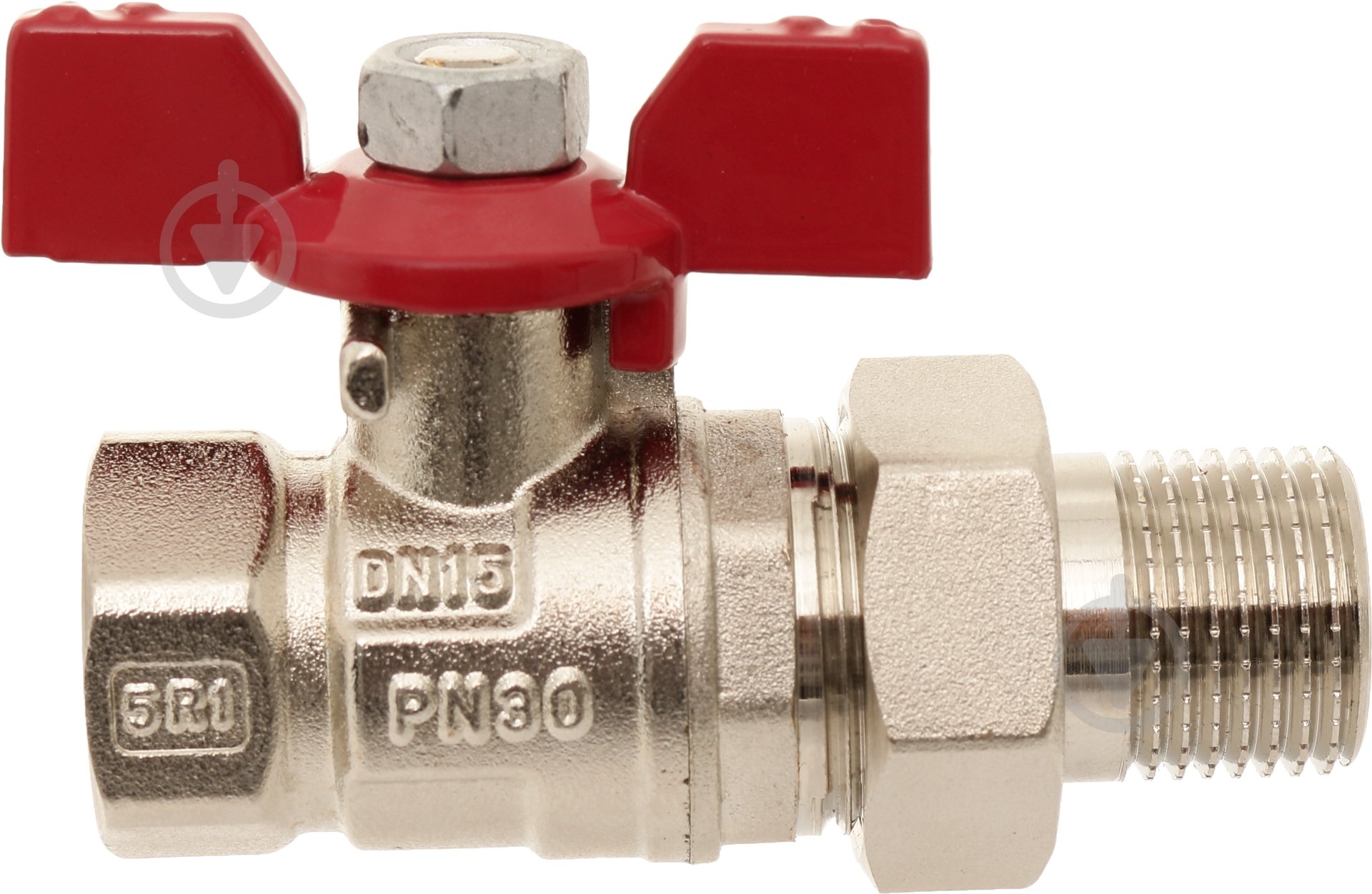 Кран с американкой Arco 1/2" бабочка - фото 2