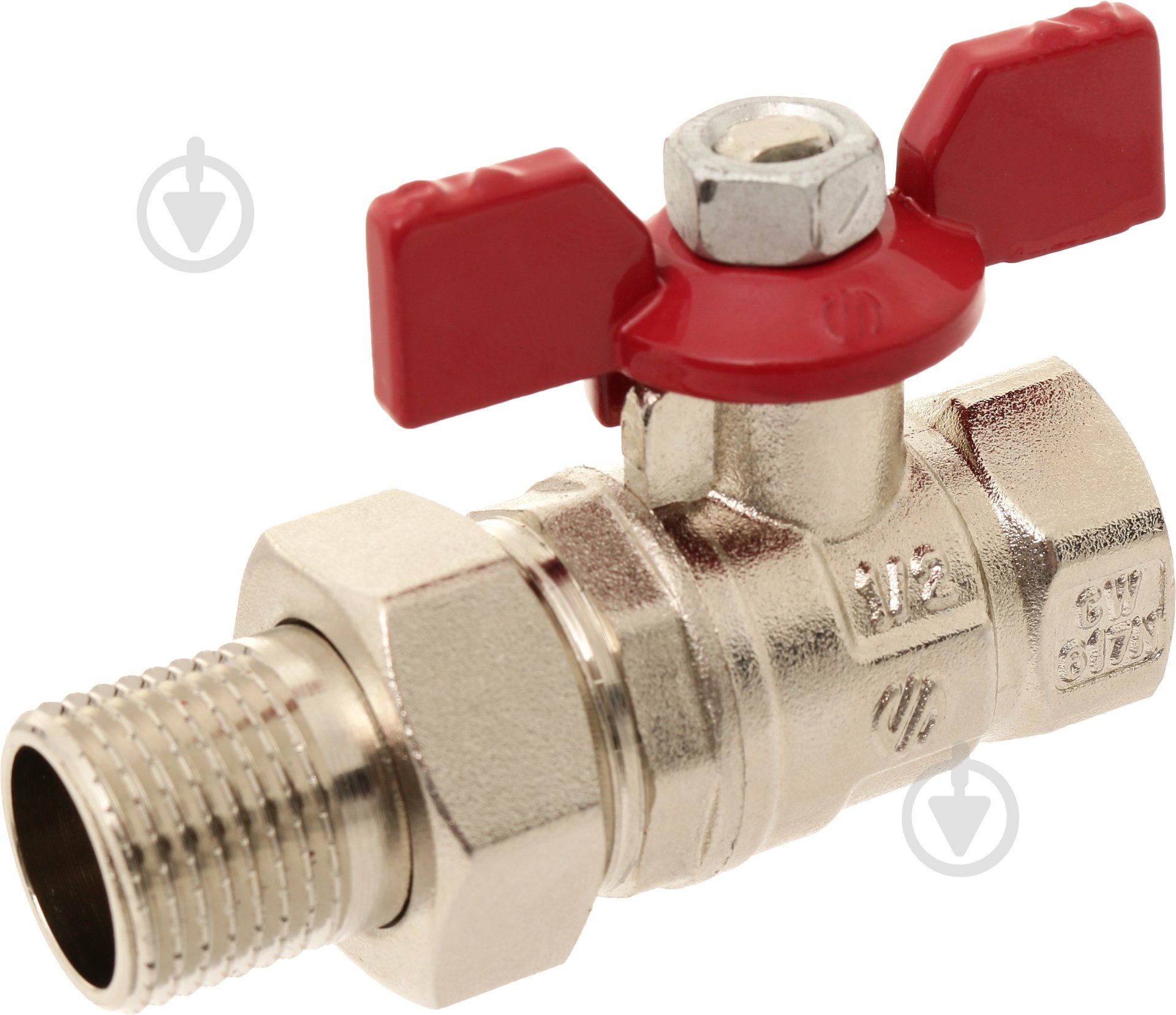 Кран с американкой Arco 1/2" бабочка - фото 3