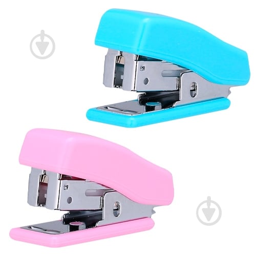 Степлер пластиковий №24 12 аркушів мульті - фото 1 Степлер пластиковий №24 12 аркушів мульті - фото 1