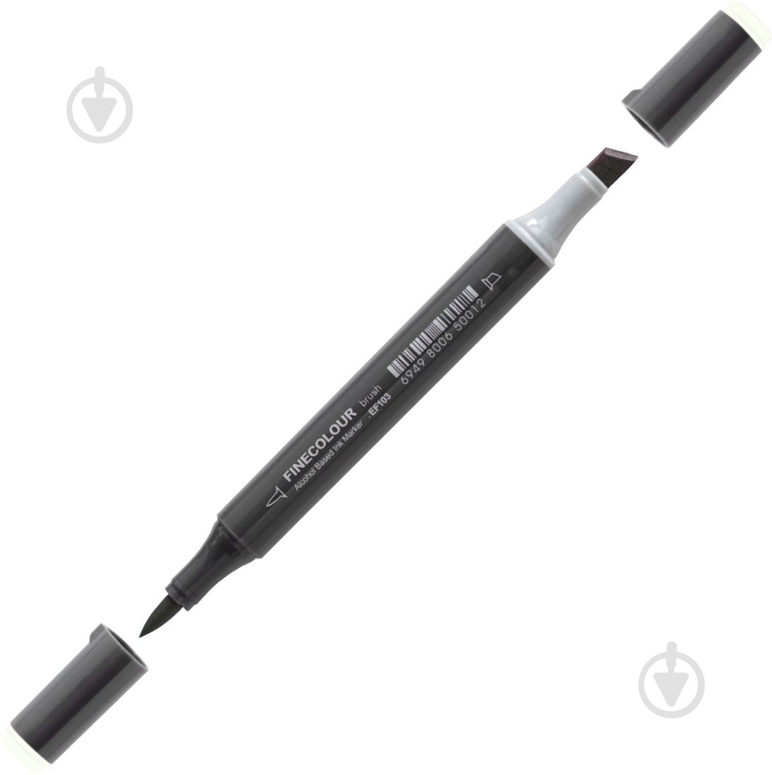 Маркер спиртовой FINECOLOUR Brush-mini EF103-32 резеда - фото 1