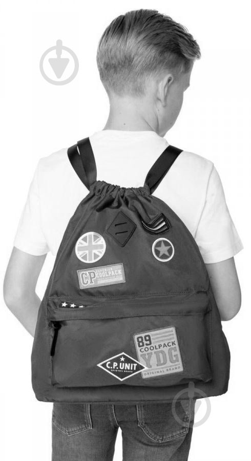 Рюкзак CoolPack A4611 черний - фото 5