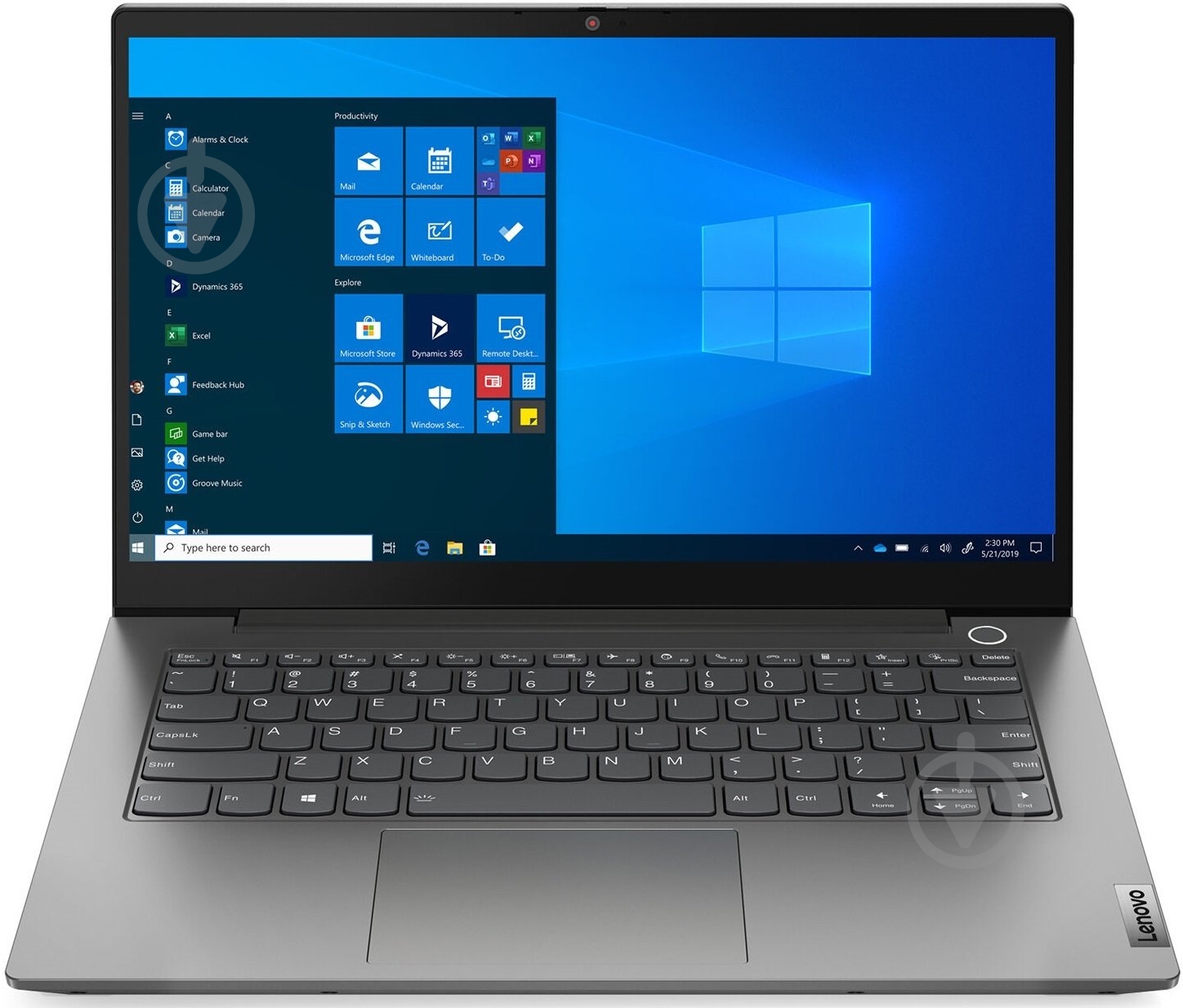 Ноутбук Lenovo ThinkBook 14" (21A2003XRA) grey - фото 1