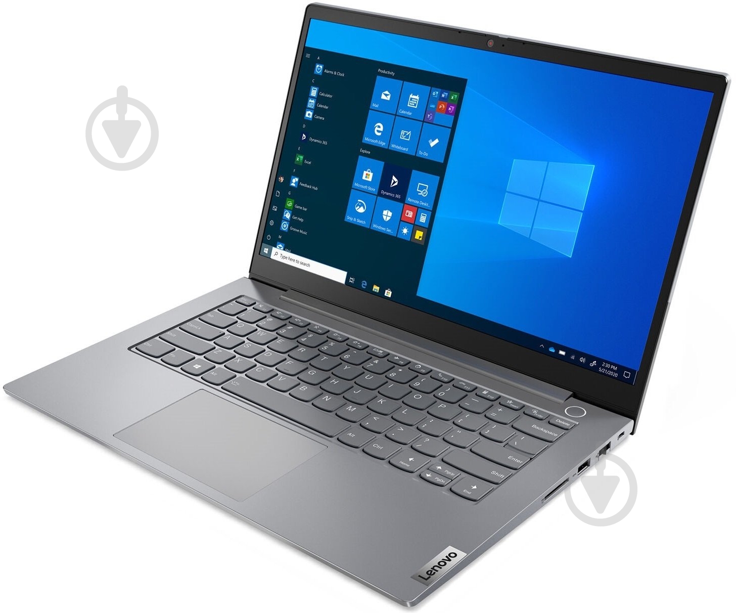 Ноутбук Lenovo ThinkBook 14" (21A2003XRA) grey - фото 3