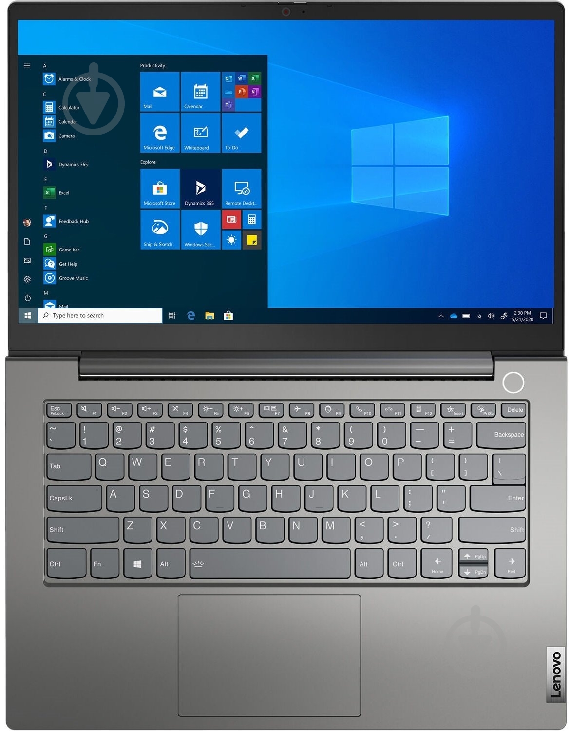 Ноутбук Lenovo ThinkBook 14" (21A2003XRA) grey - фото 15
