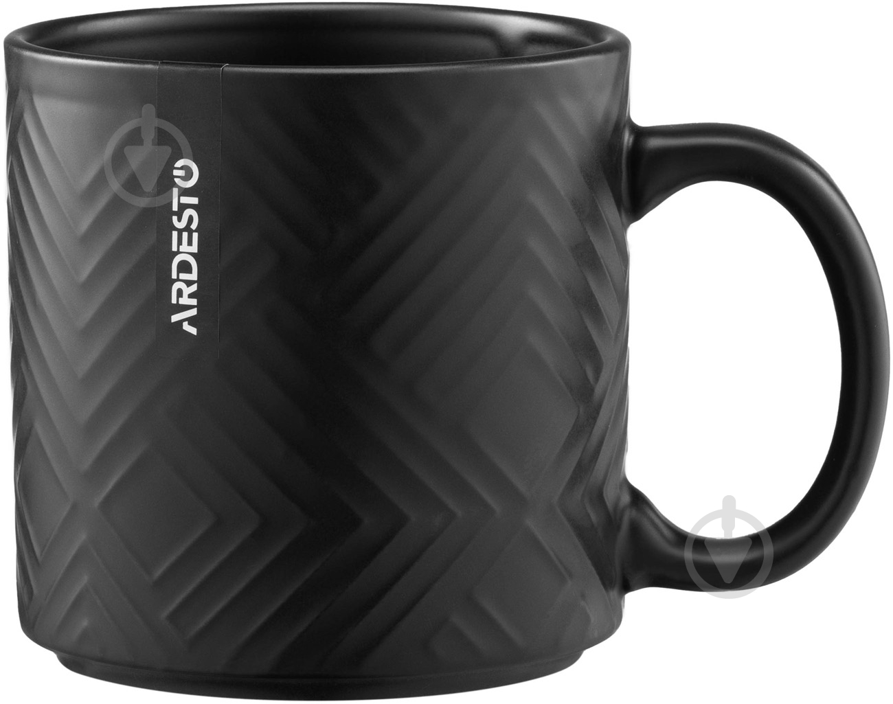Чашка Ardesto 360 мл черный (AR3483BK) Francesca - фото 1