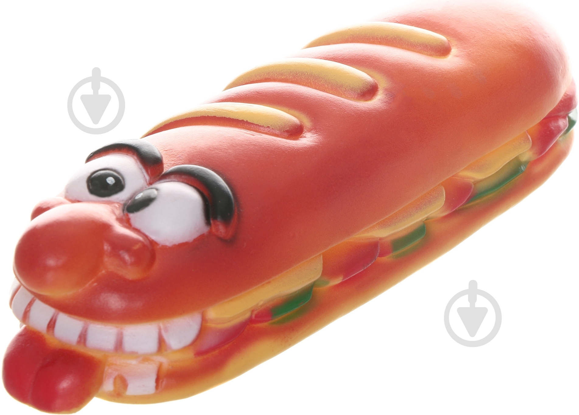 Игрушка для собак Lilli Pet Хот-дог со звуком 18 см 20-2022 - фото 1