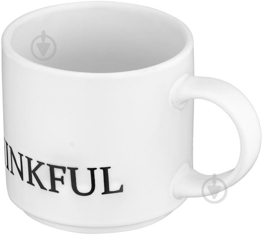 Чашка Ardesto Thinkful 420 мл белая AR3043W - фото 3 Чашка Ardesto Thinkful 420 мл белая AR3043W - фото 3