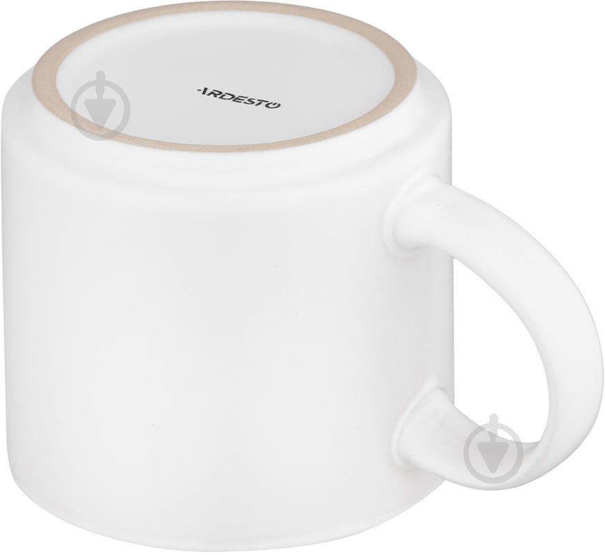 Чашка Ardesto Thinkful 420 мл белая AR3043W - фото 4 Чашка Ardesto Thinkful 420 мл белая AR3043W - фото 4