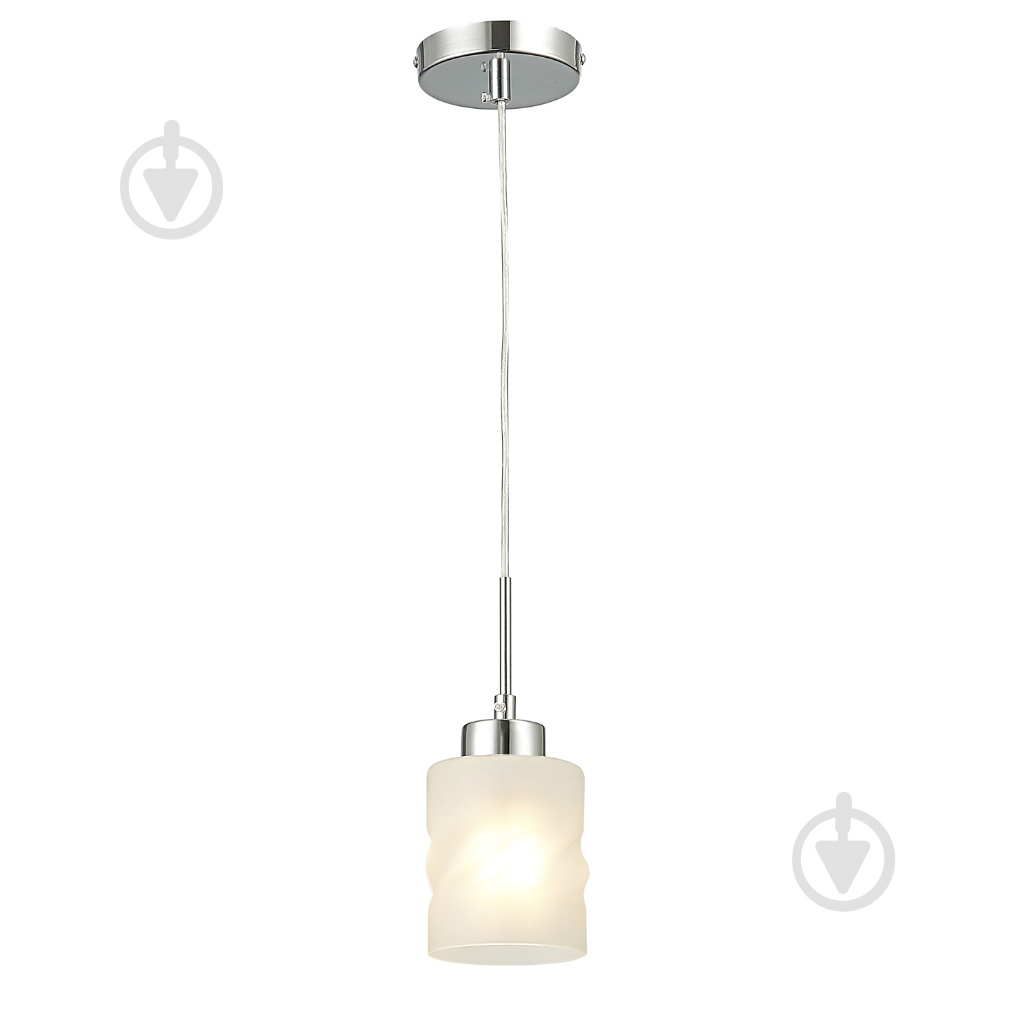 Підвіс Victoria Lighting 1x60 Вт E27 хром Argente/SP1 - фото 1