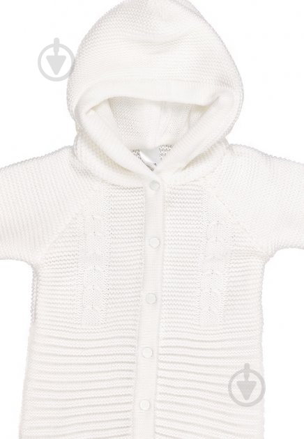 Комбинезон для девочки Mariknit р.62 белый 0706 - фото 3