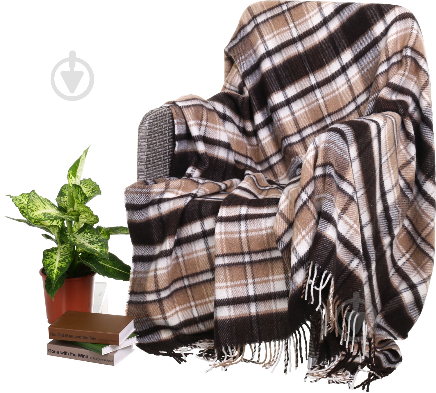 Плед Метро 200x220 см в асортименті Vladi - фото 7