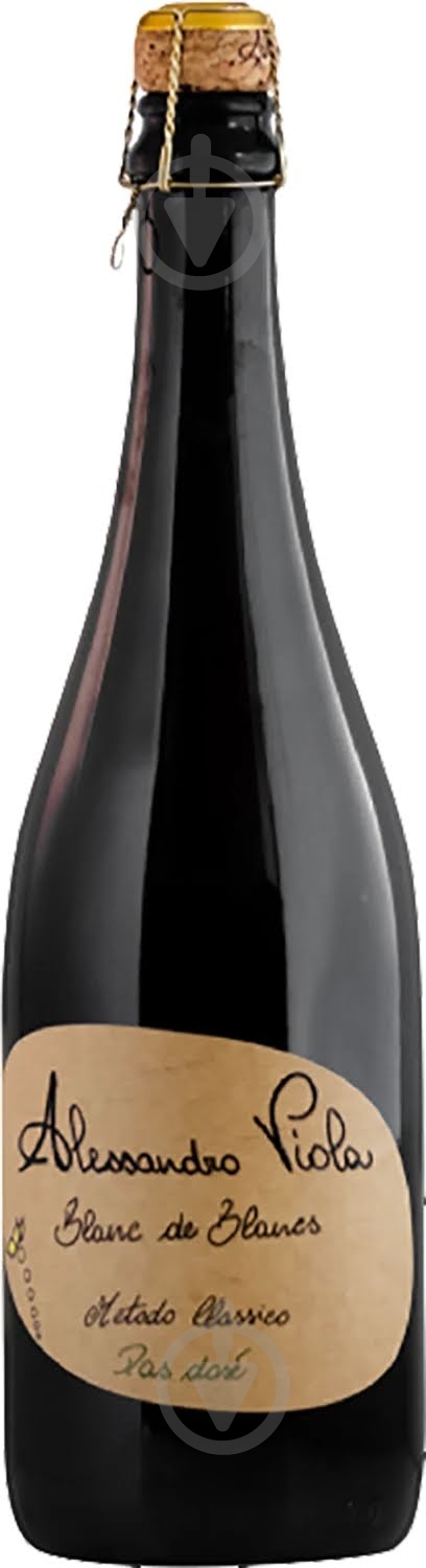 Вино игристое Blanc de Blancs Metodo Classico 0,75 л - фото 1