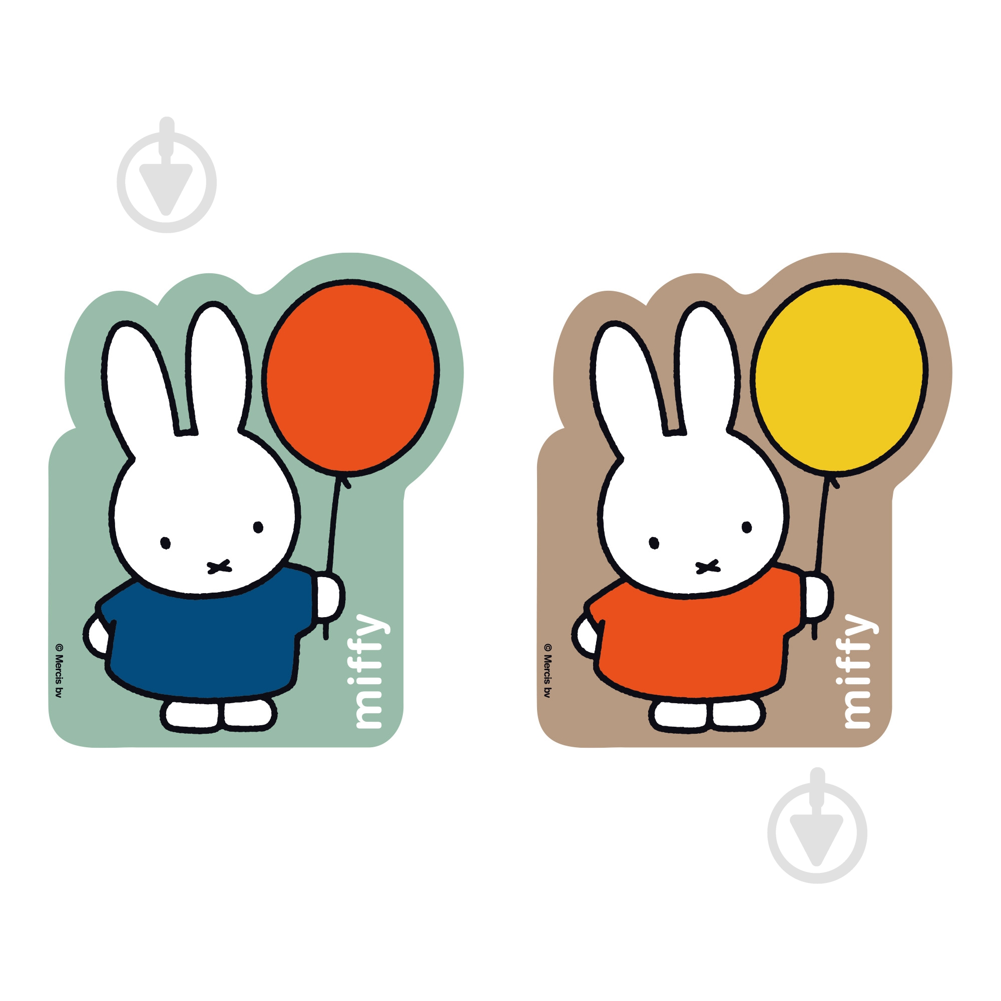 Наклейка YES 2D Miffy Balloon 708525 - фото 2 Наклейка YES 2D Miffy Balloon 708525 - фото 2